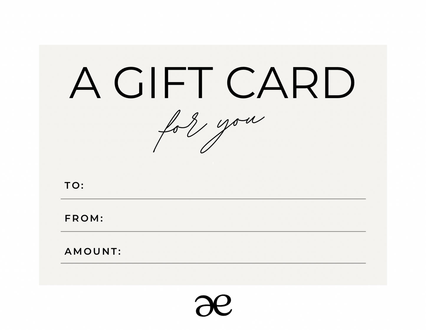 Gift Card